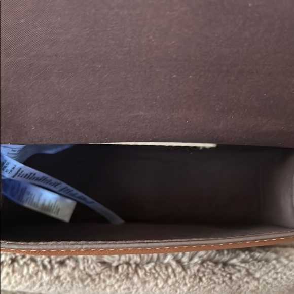 Rachel Zoe Tan Crossbody Bag with Curved Flap - Picture 8 of 9